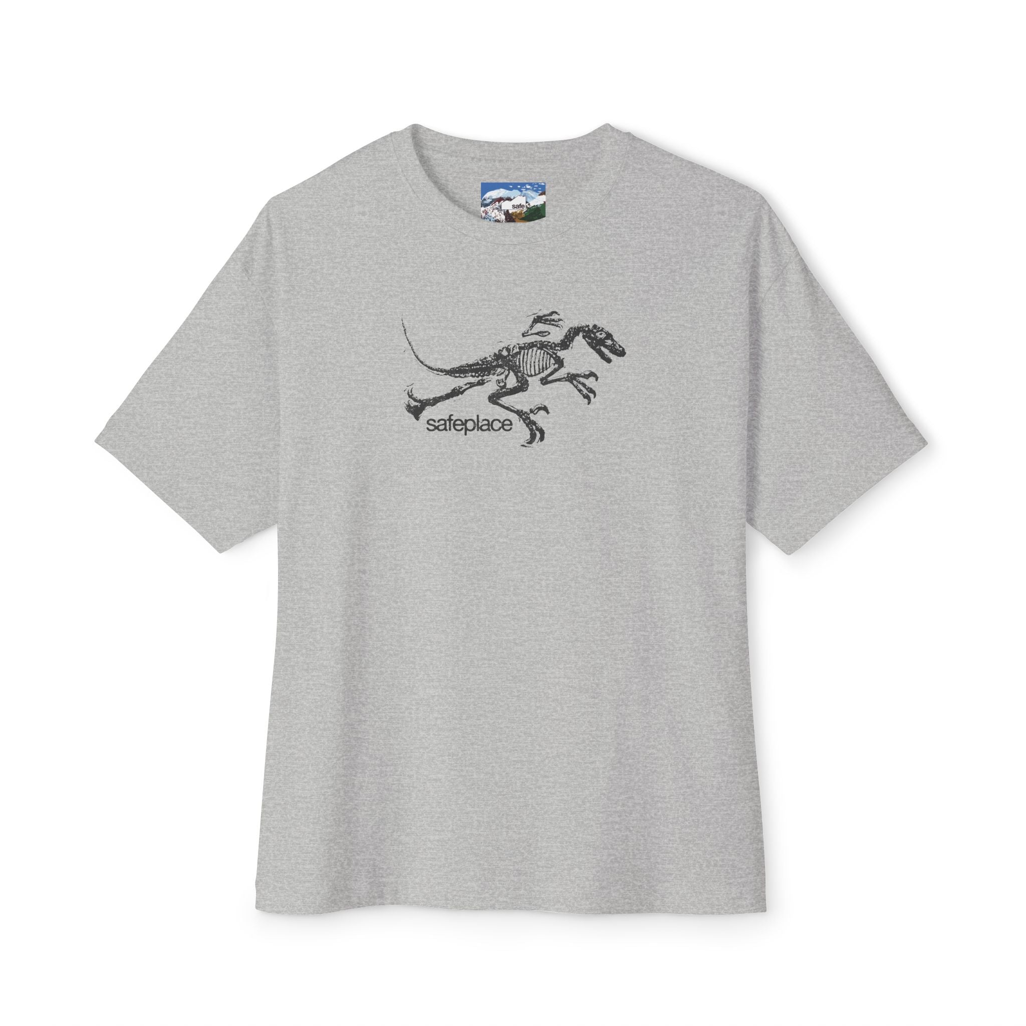 jurassic classic tee [grey print]