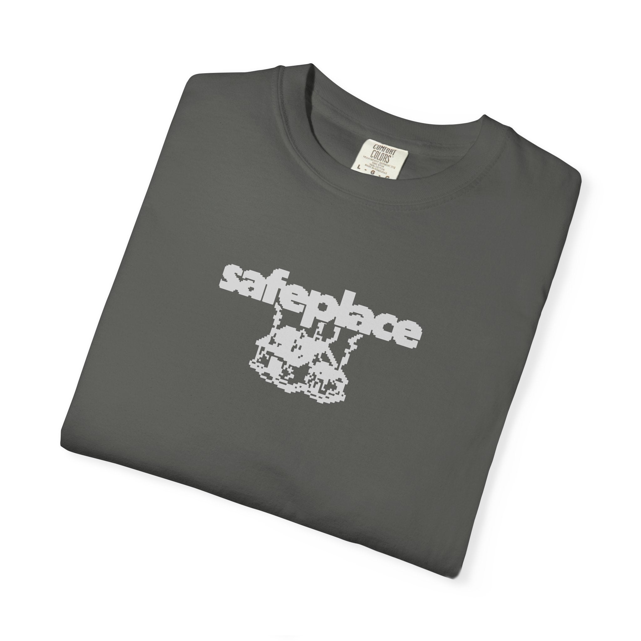 safeplace classic cabin tee [white logo]