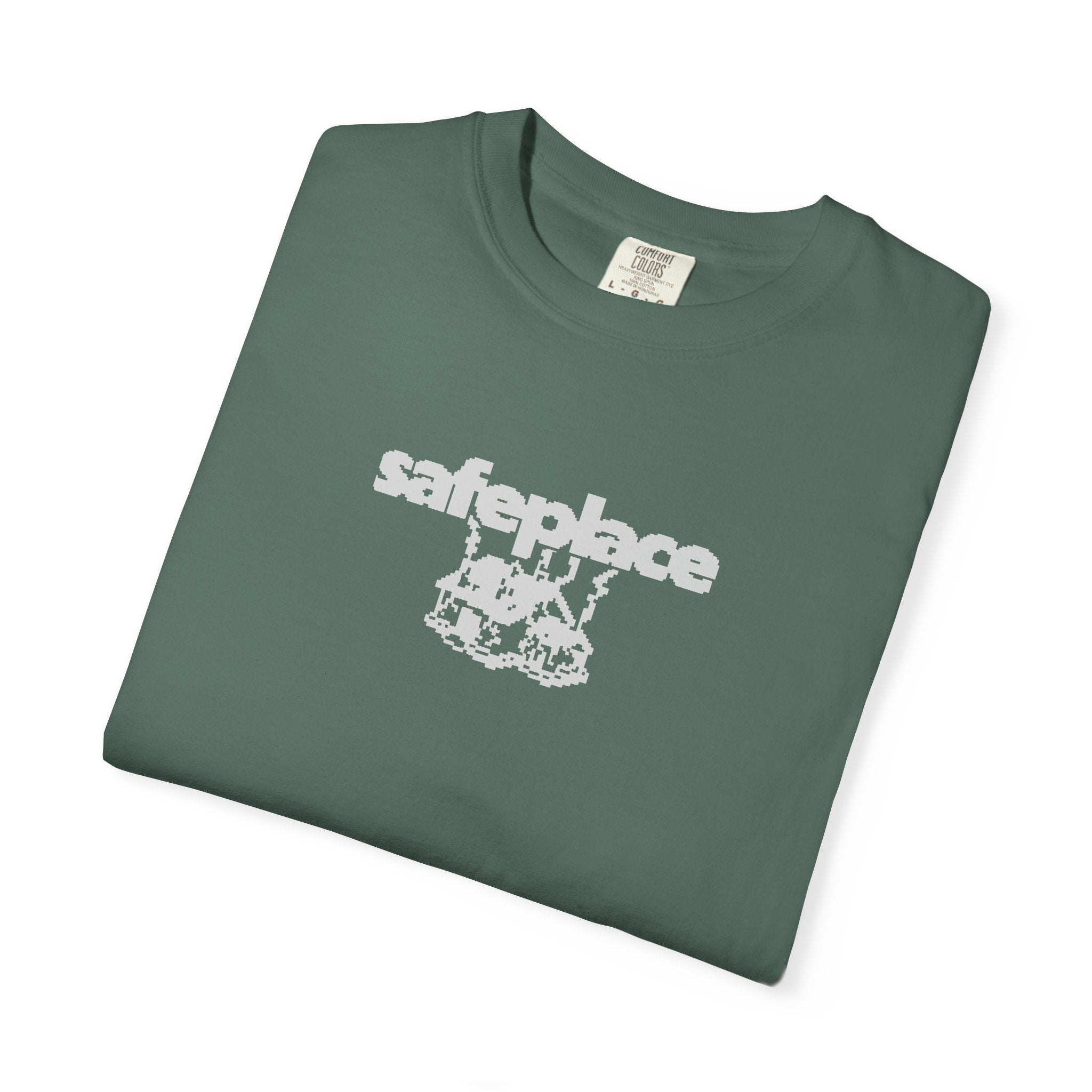 safeplace classic cabin tee [white logo]
