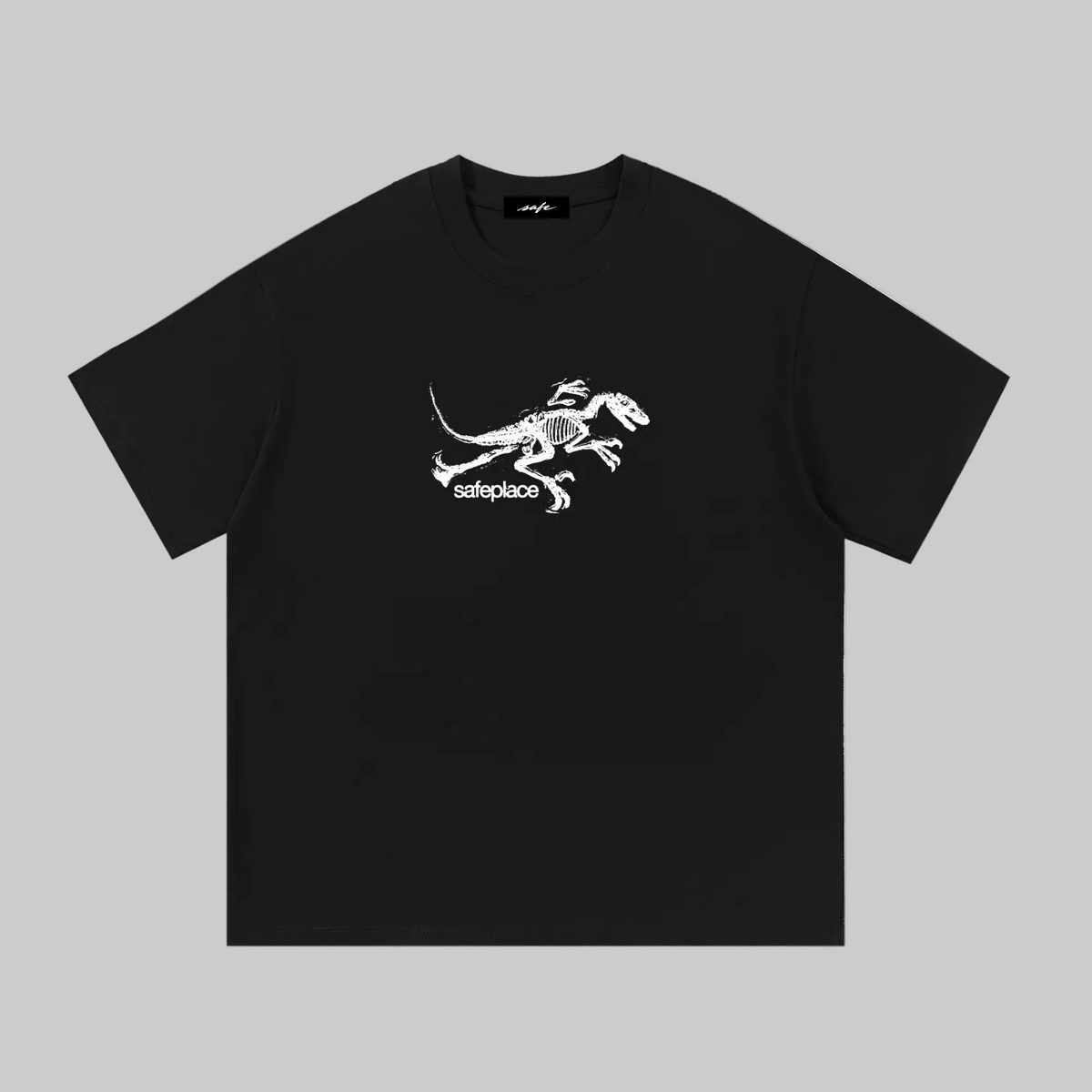 jurassic heavyweight tee (white print)
