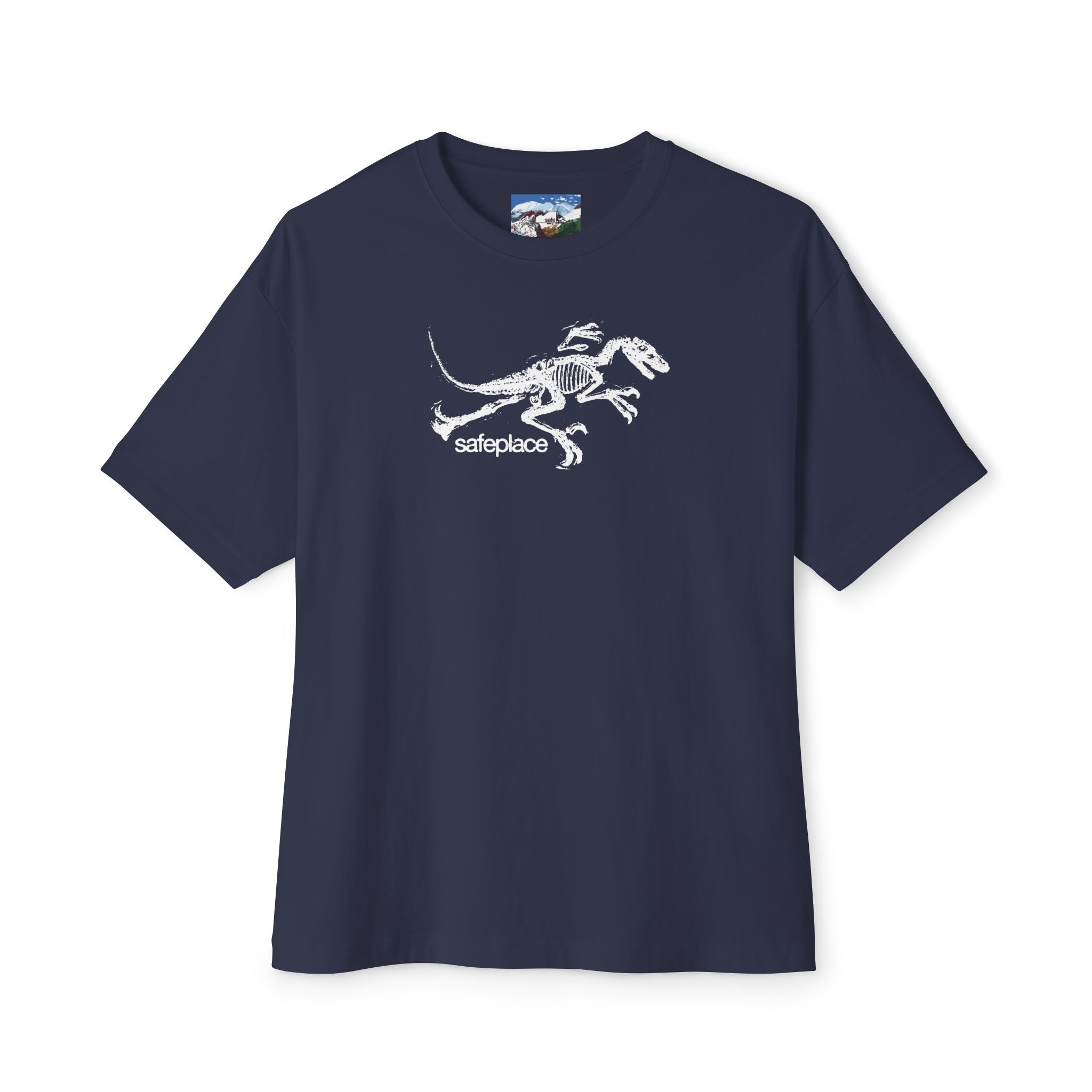 jurassic classic tee (white print)