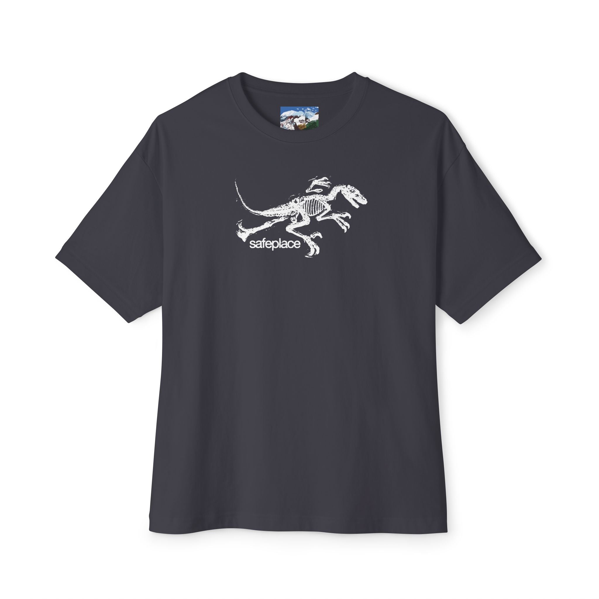 jurassic classic tee (white print)