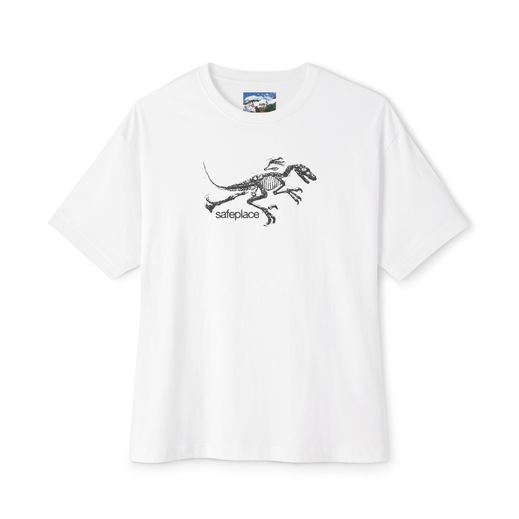 jurassic classic tee [grey print]