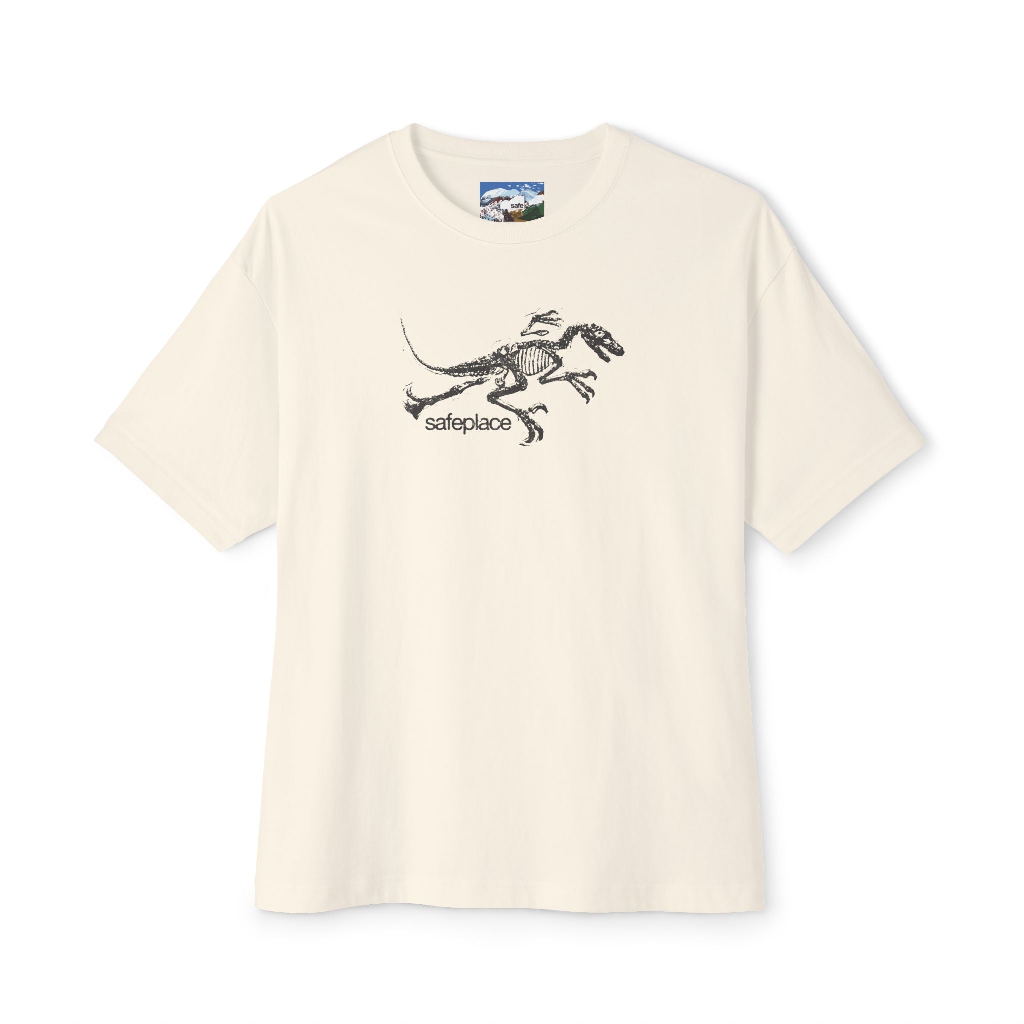 jurassic classic tee [grey print]