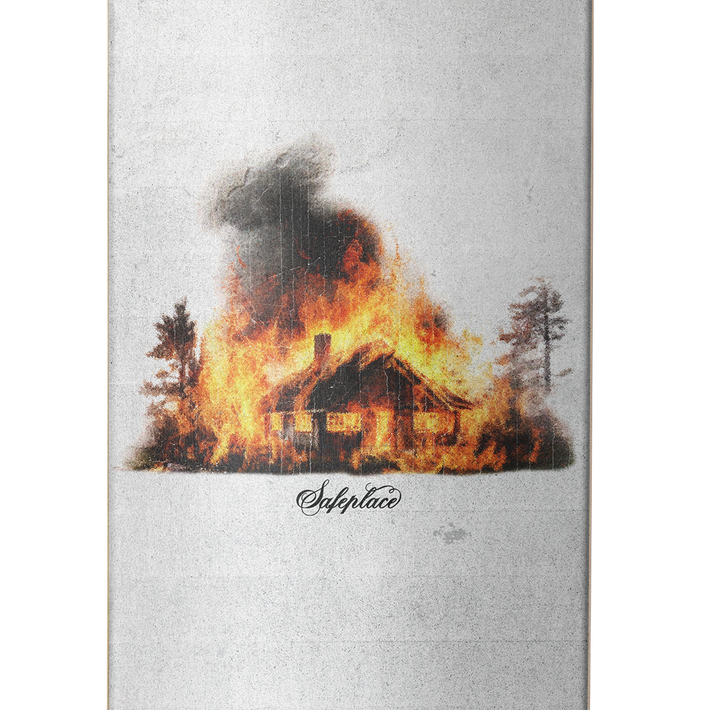 cabin fire 7-ply skate deck