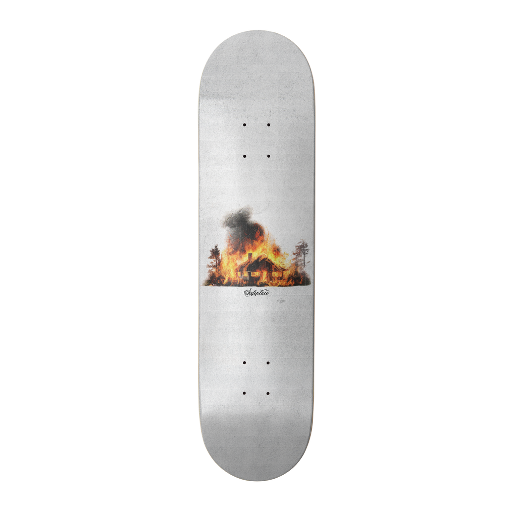 cabin fire 7-ply skate deck