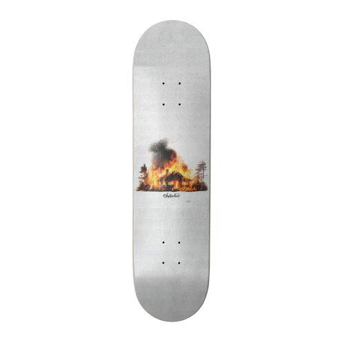 cabin fire 7-ply skate deck