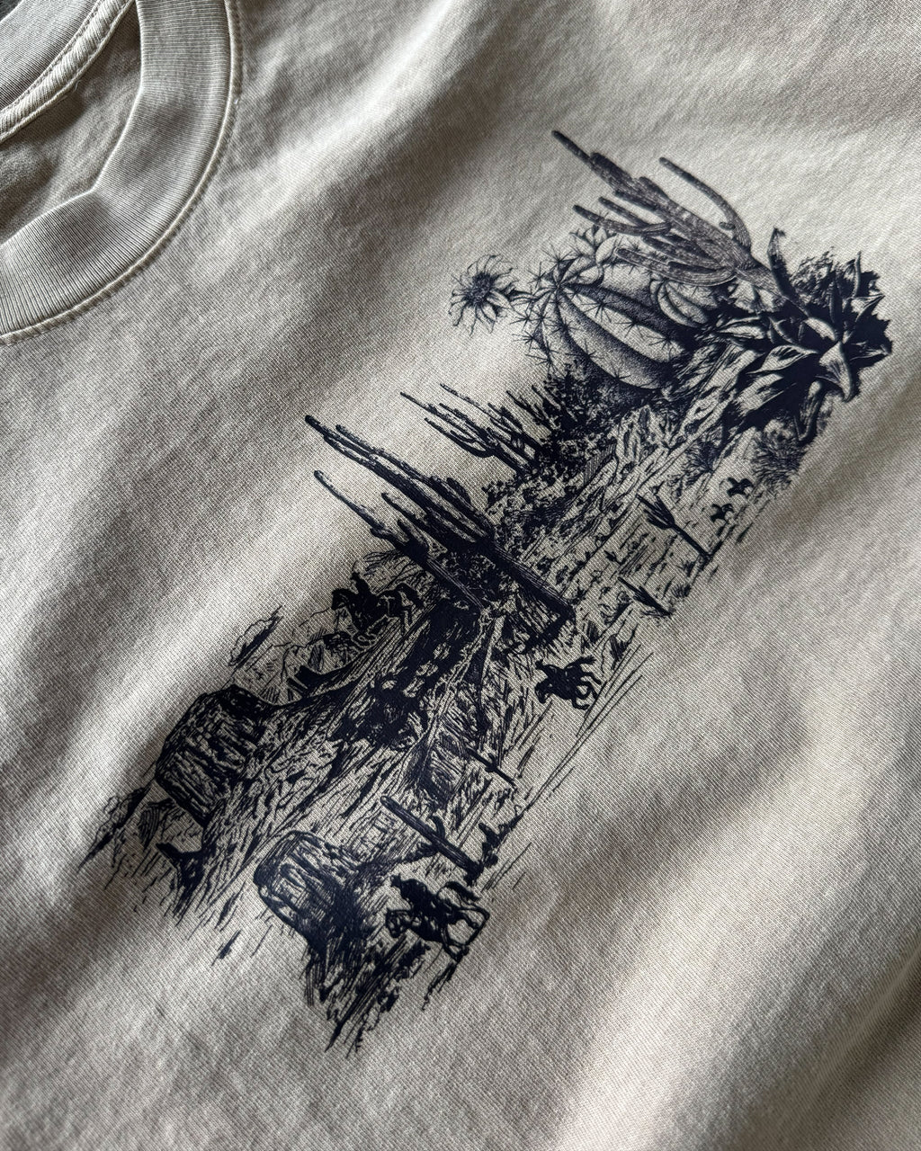 wild west heavyweight tee [mushroom]