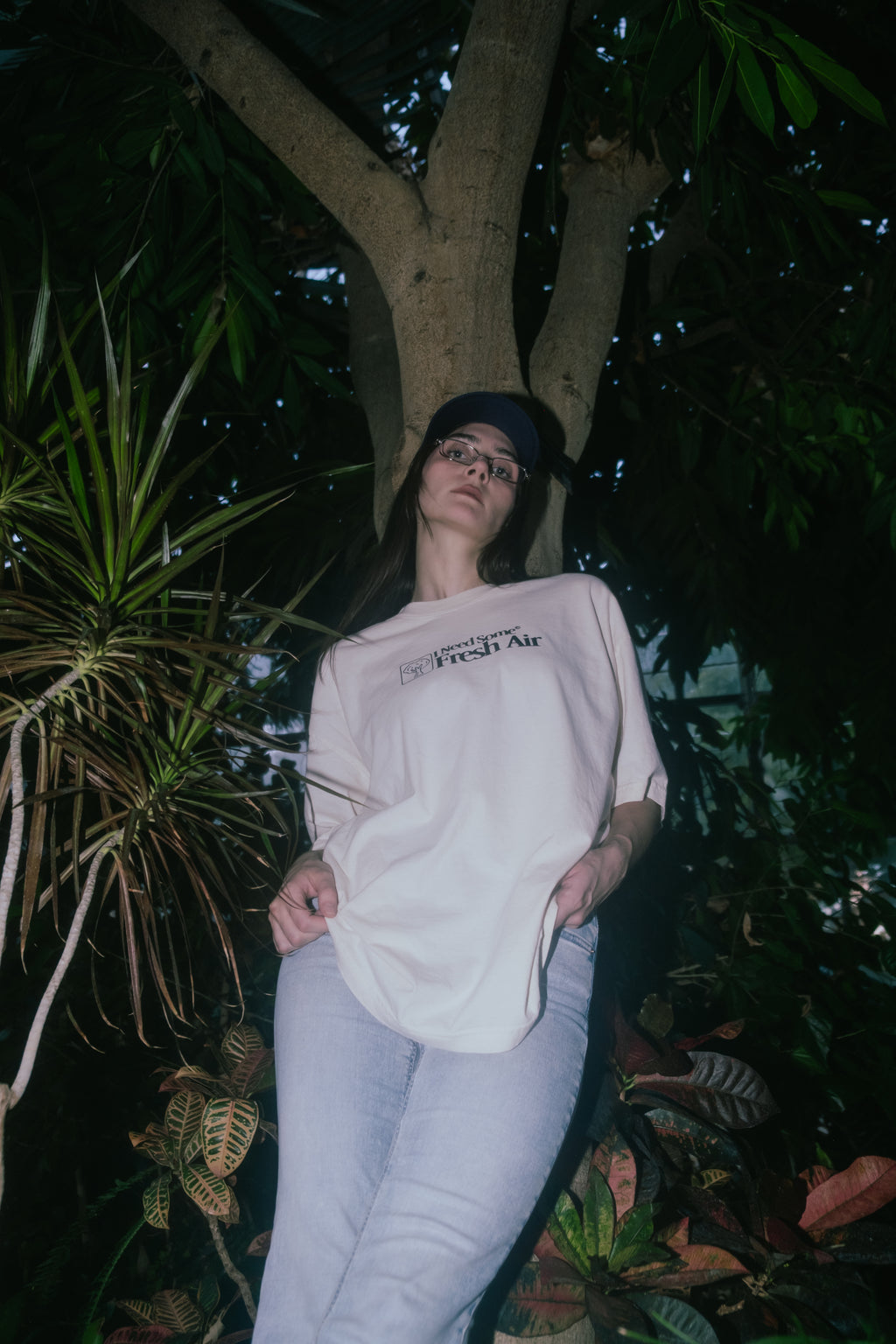 fresh air heavyweight tee [off-white]