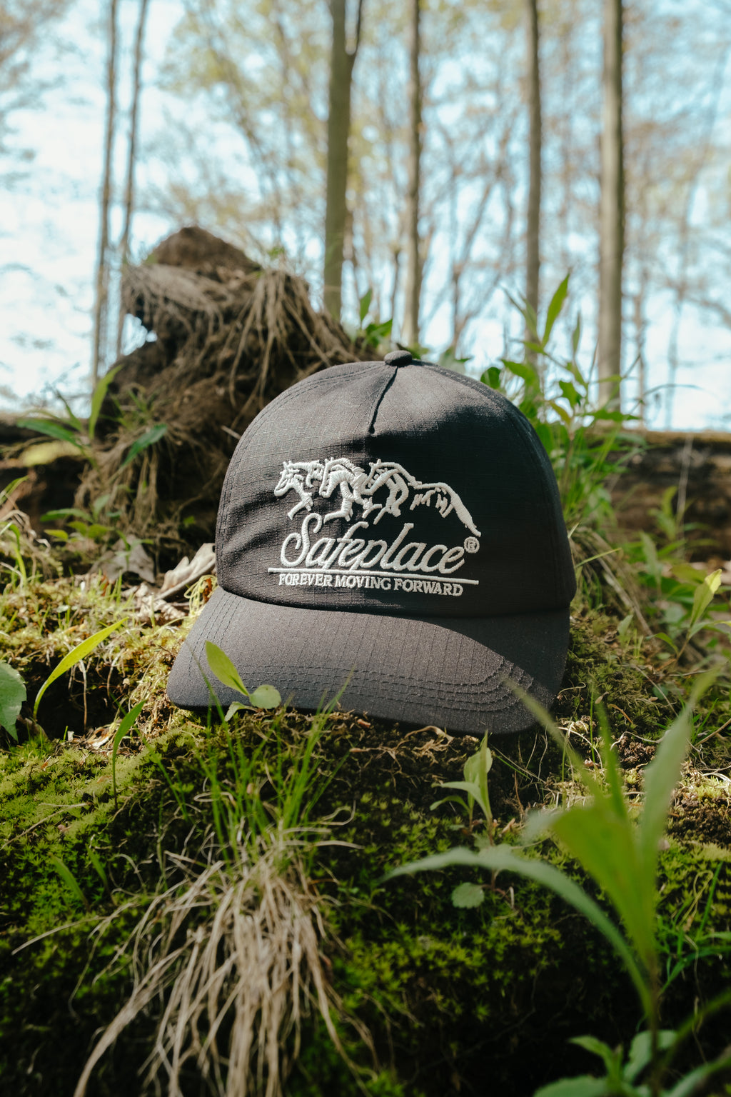 forward motion golf hat [black]