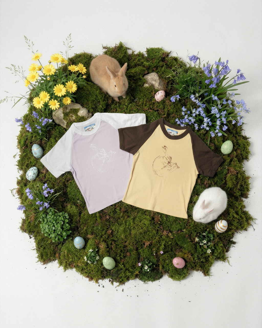 easter bunny baby tee