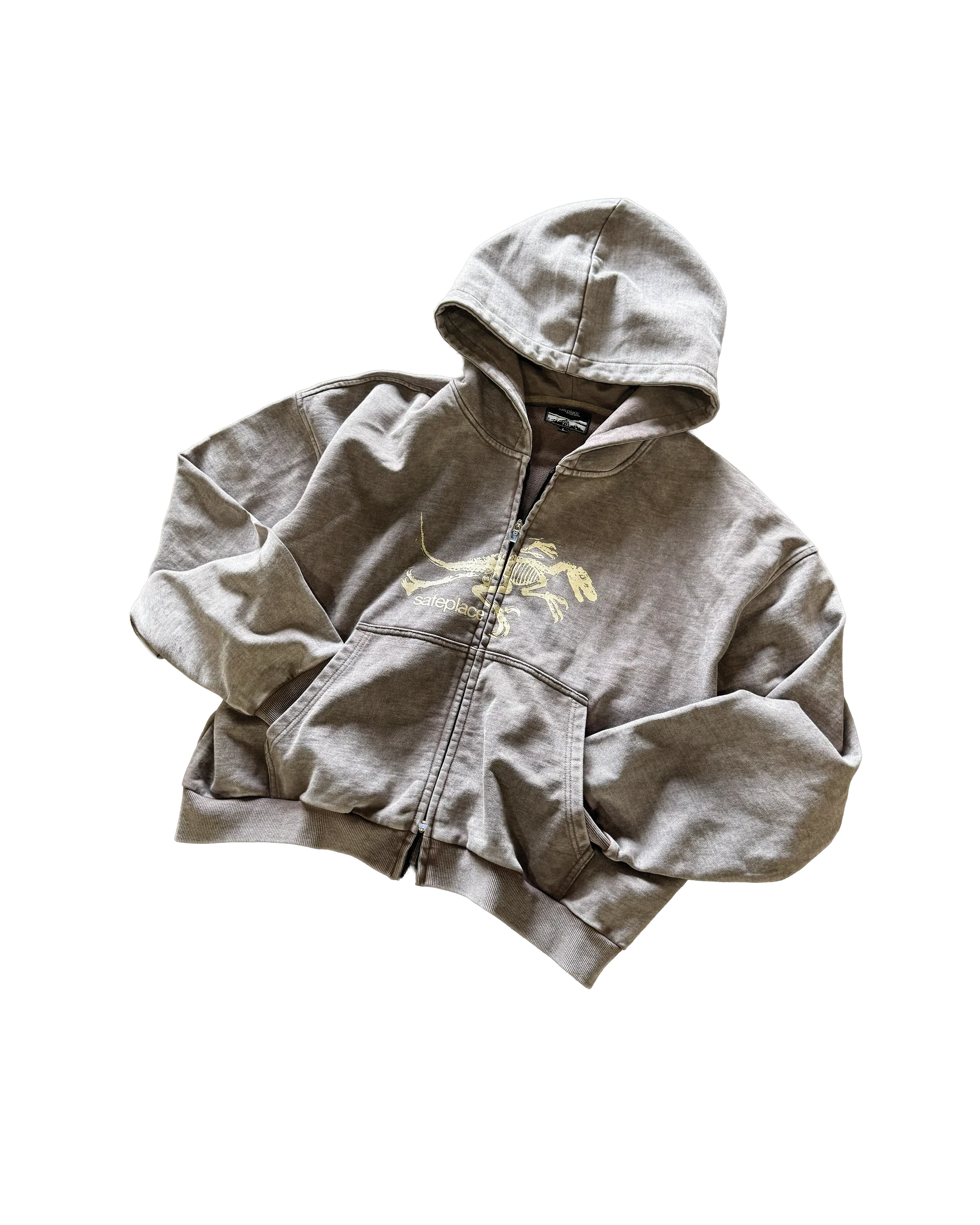 jurassic zip-up [brown]