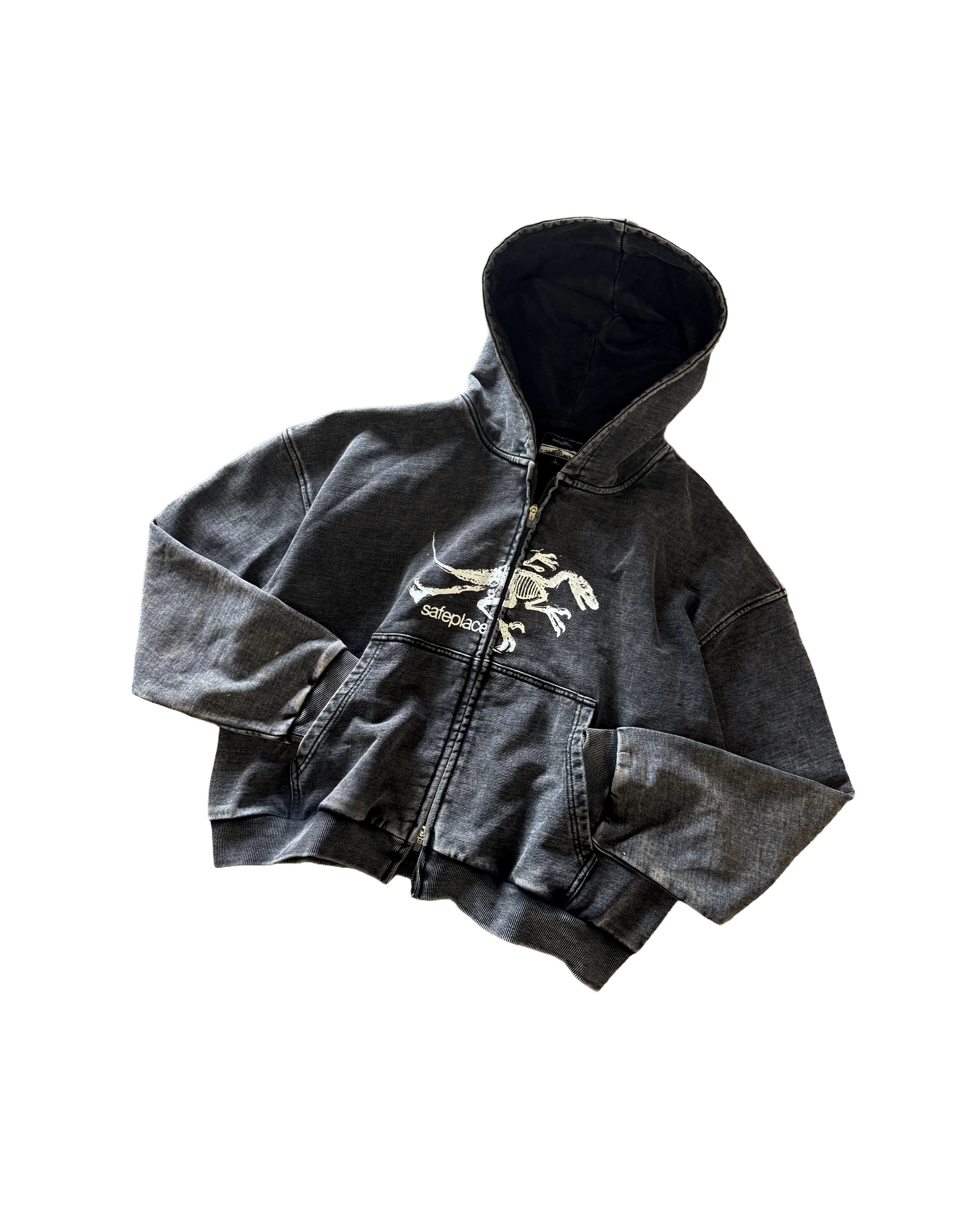 jurassic zip-up [black]