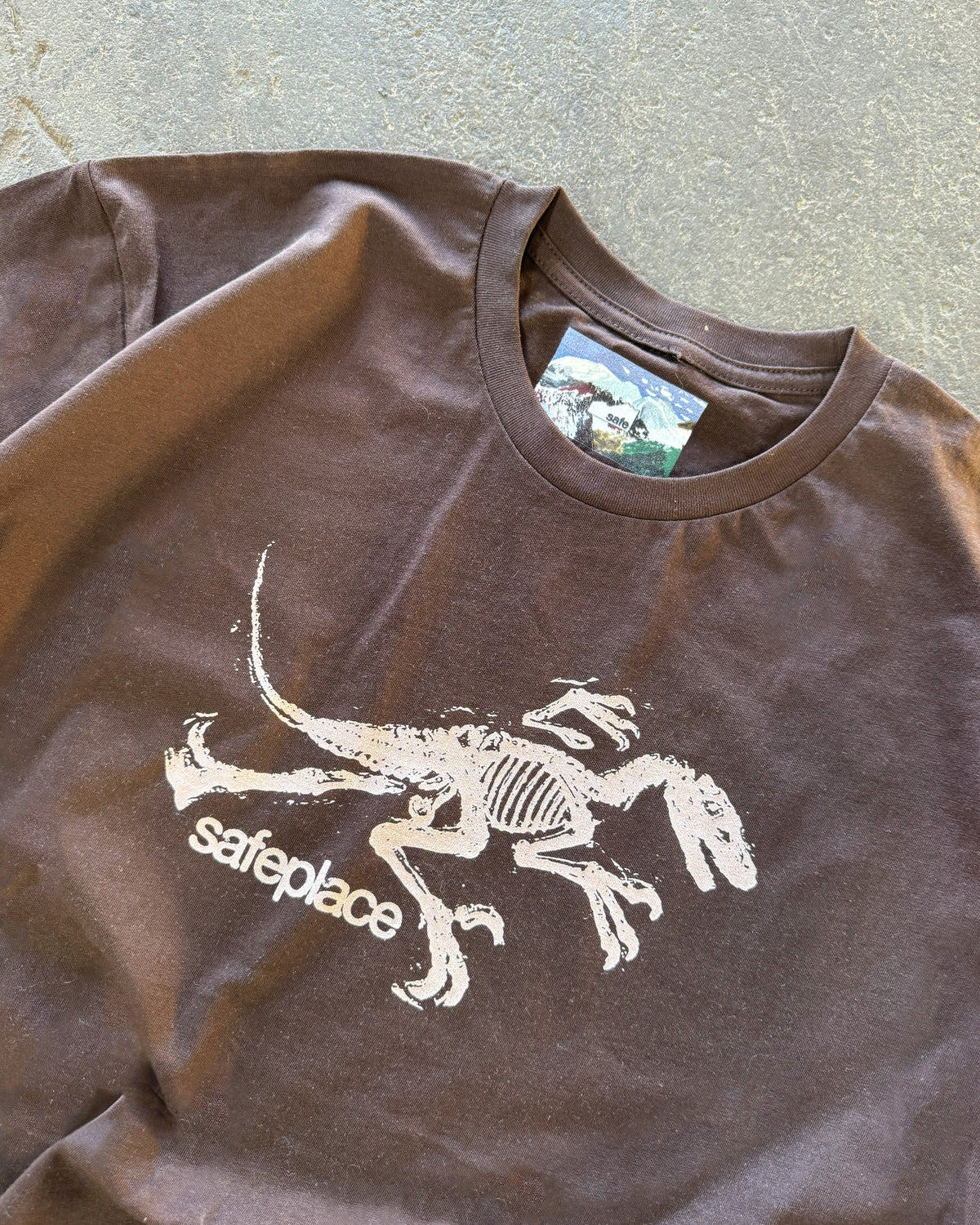 jurassic classic tee [dark chocolate]