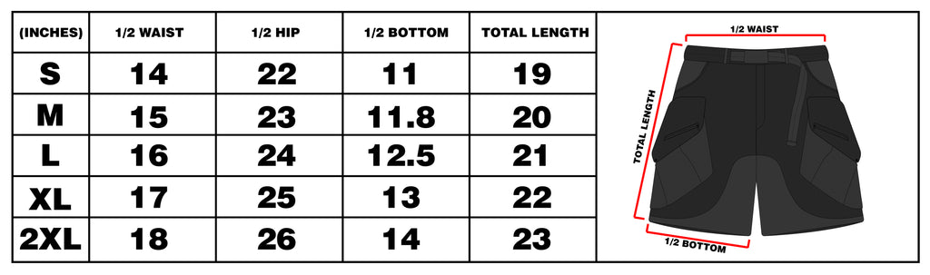 treadfast exploration shorts