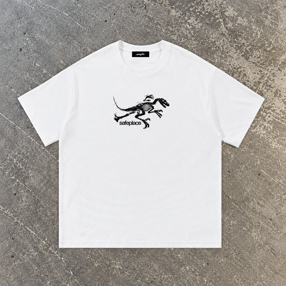 jurassic heavyweight tee (black print)