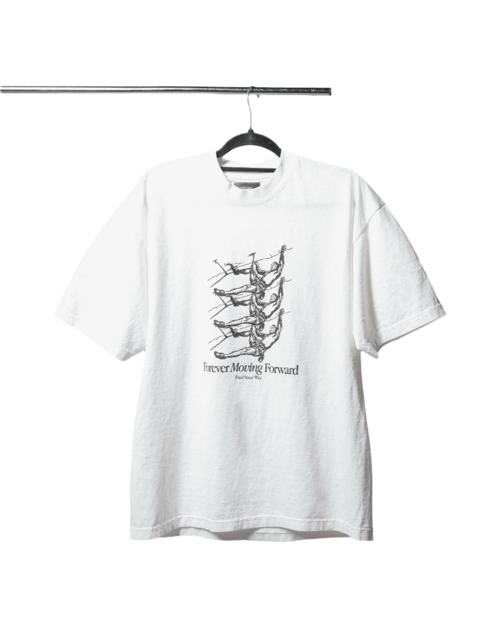 climb heavyweight tee [white]