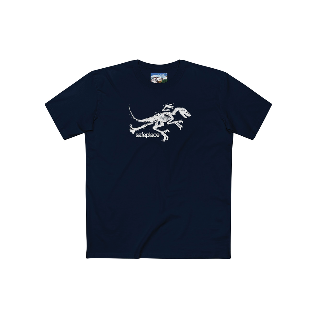 jurassic classic tee (white print)