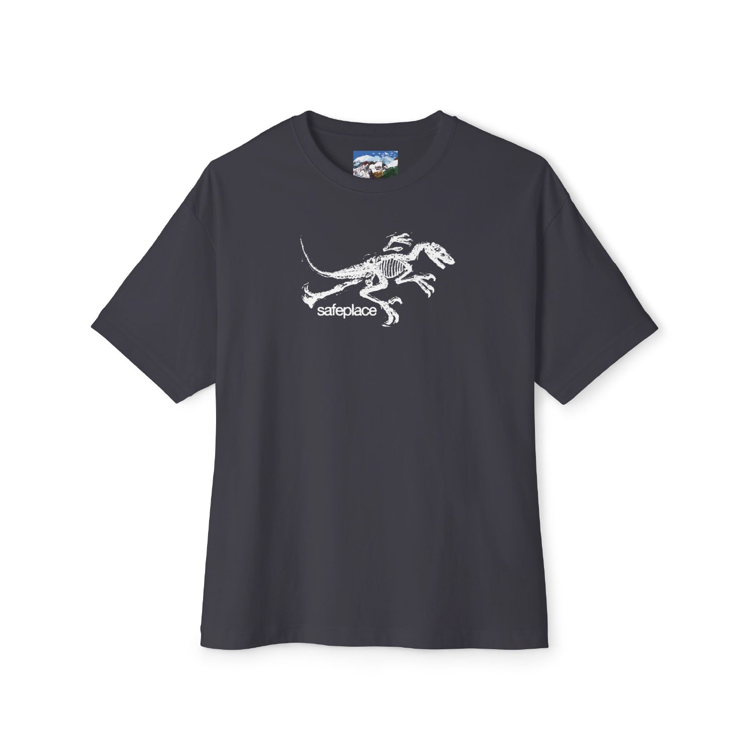 jurassic classic tee (white print)