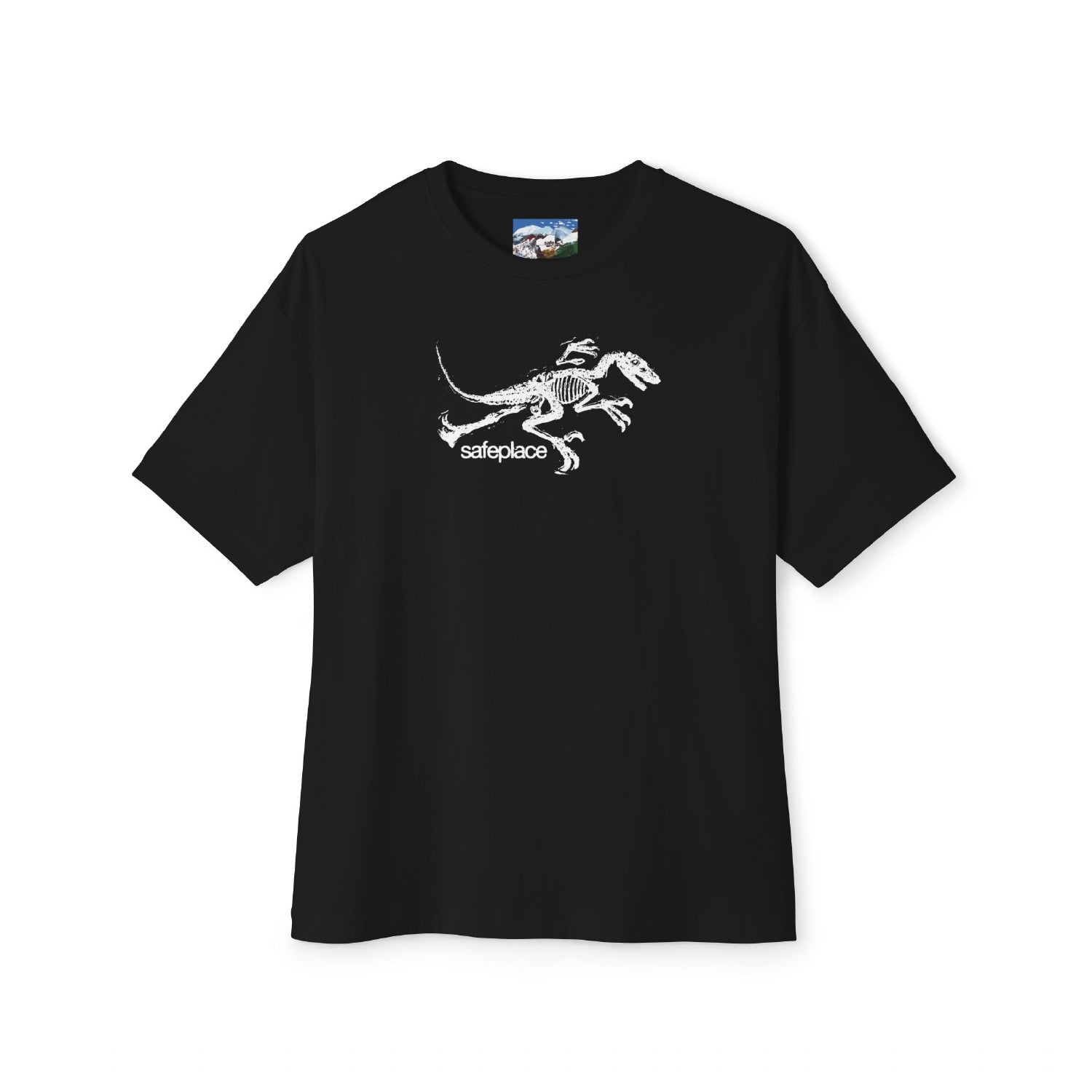 jurassic classic tee (white print)