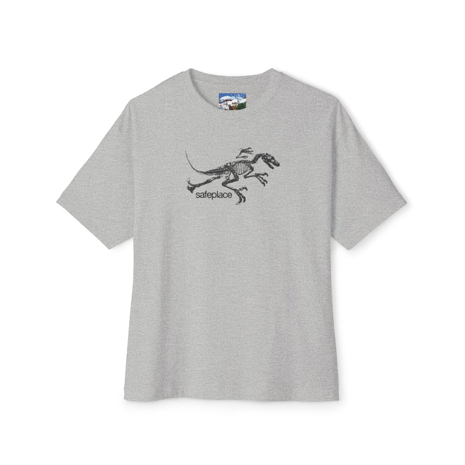 jurassic classic tee [grey print]