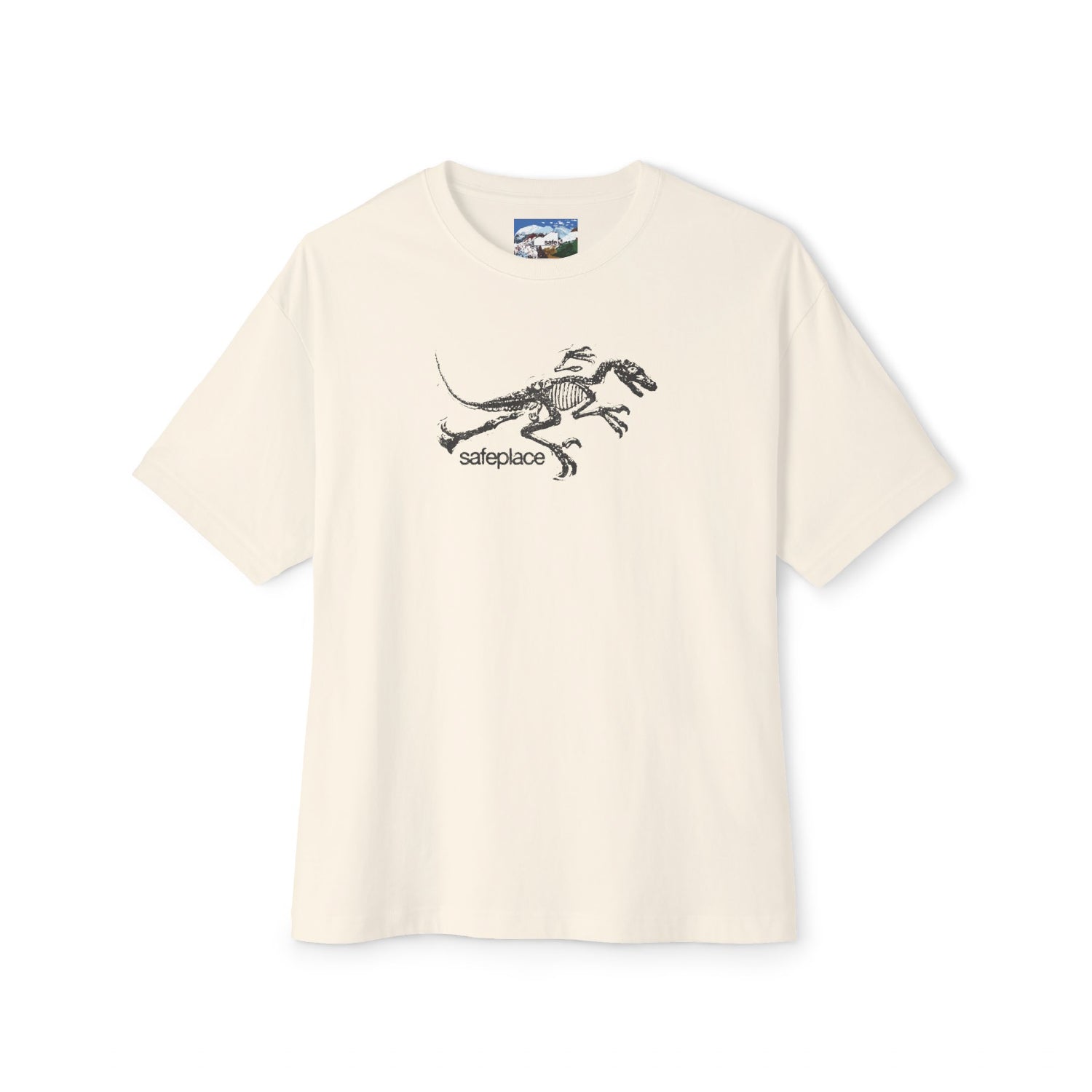 jurassic classic tee [grey print]