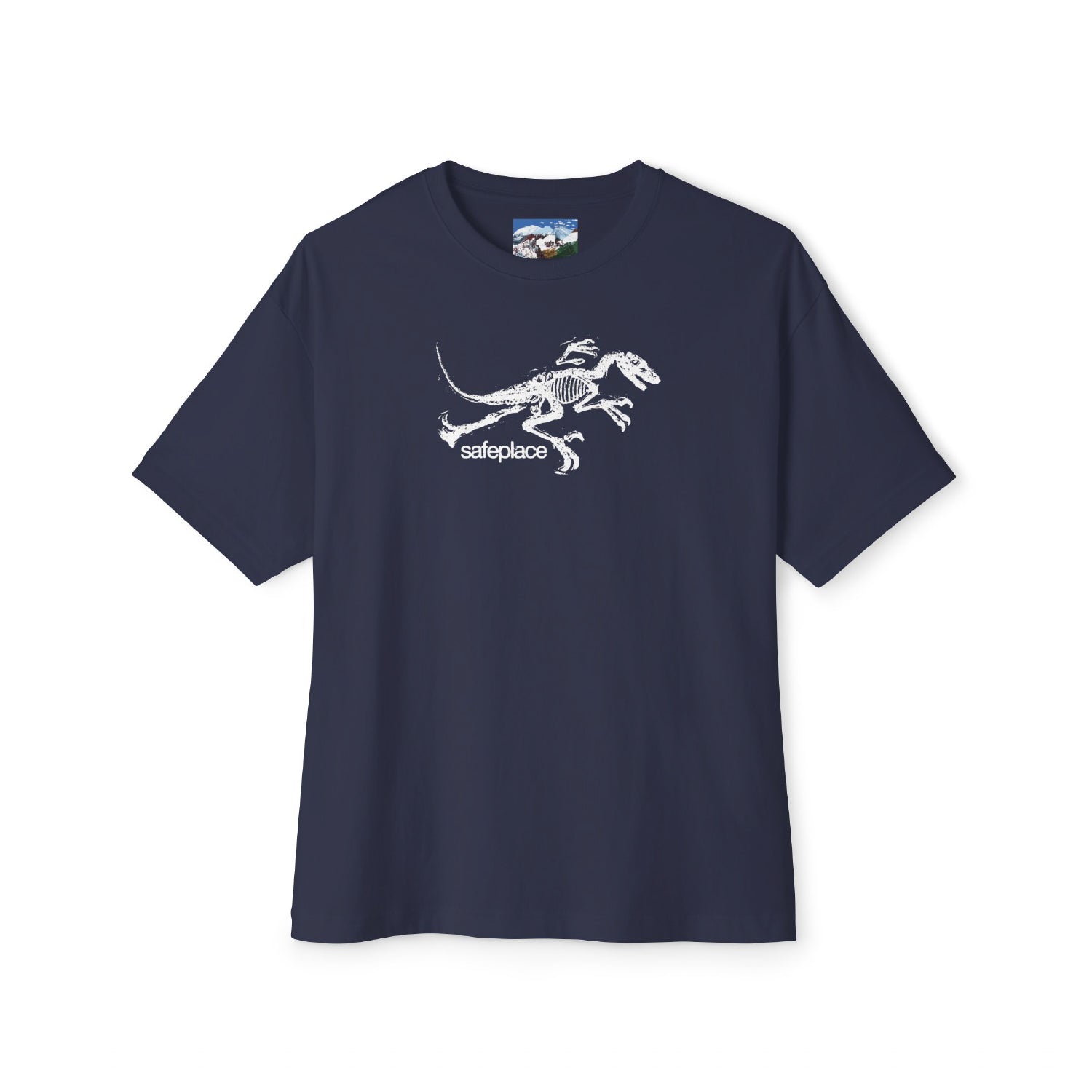 jurassic classic tee (white print)