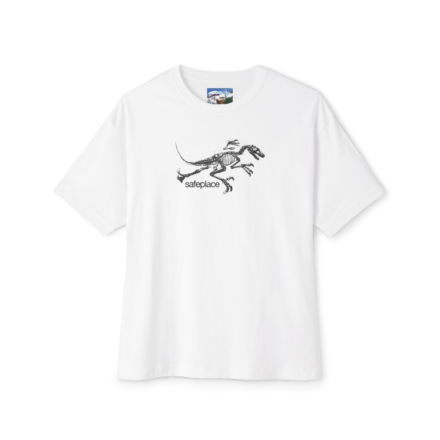 jurassic classic tee [grey print]